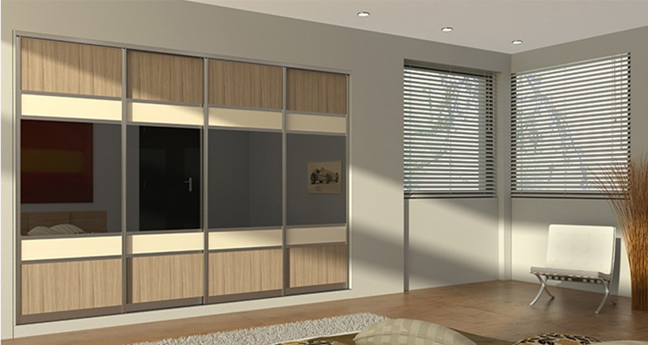 Modern sliding door wardrobe